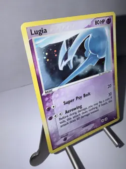 Lugia 2/17 - Pokemon TCG - Pop Series 5 Cosmos Holo Rare - Vintage - SWIRL!! - Image 3
