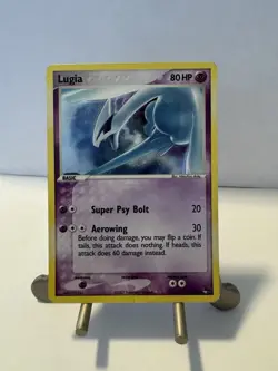Lugia 2/17 - Pokemon TCG - Pop Series 5 Cosmos Holo Rare - Vintage - SWIRL!! - Image 5
