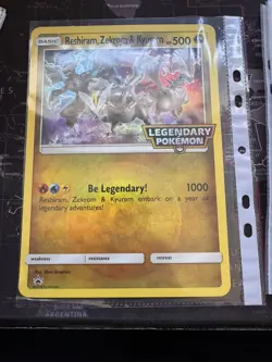Reshiram, Zekrom & Kyurem Jumbo Promo NM Pokemon 2018 - Image 1
