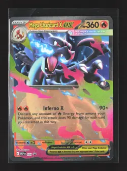 Pokemon ME: Mega Evolution Promo #029 Promo,Holo Mega Charizard X ex - Image 1