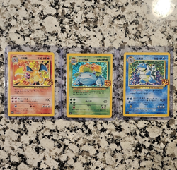 KOREAN Pokemon TCG 25th Anniversary Holo Charizard Venusaur Blastoise Card Lot - Image 1
