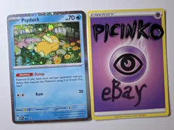 Pokemon - Psyduck - MEP007 - Black Star Promo - Holo - NM - Image 1