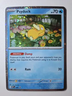 Pokemon - Psyduck - MEP007 - Black Star Promo - Holo - NM - Image 2