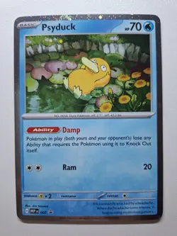 Pokemon - Psyduck - MEP007 - Black Star Promo - Holo - NM - Image 3