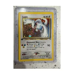 Pokemon Lugia 1st Edition Holo Rare Neo Genesis 9/111 Card The Pokemon Company - Image 1