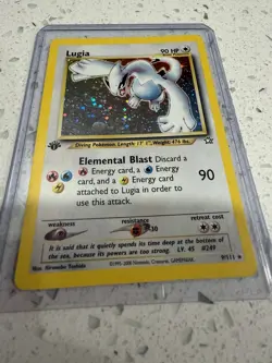 Pokemon Lugia 1st Edition Holo Rare Neo Genesis 9/111 Card The Pokemon Company - Image 2