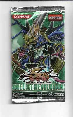 YUGIOH DUELIST REVOLUTION 5D'S UNLIMITED EDITION Sealed BOOSTER PACK - Image 1