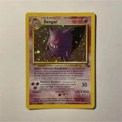 Pokemon Gengar Fossil Holo Rare 5/62 Unlimited Italian 1999 Stage 2 Card - Image 1