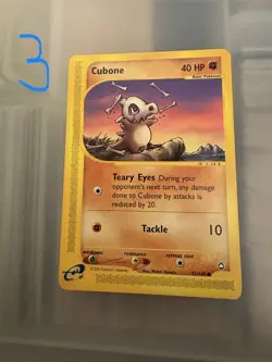 Pokemon Card Cubone LP Aquapolis Common 72/147 x1 - Image 5