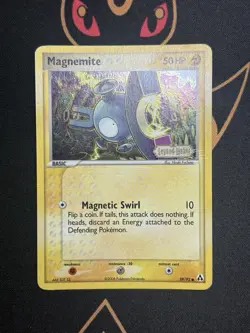 Magnemite 59/92 Ex Legend Maker Stamped Reverse Holo Foil Pokemon Card HP - Image 2