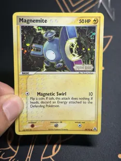 Magnemite 59/92 Ex Legend Maker Stamped Reverse Holo Foil Pokemon Card HP - Image 3