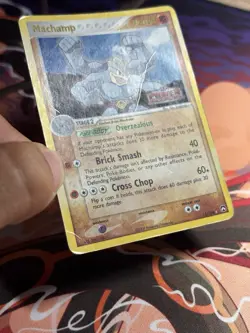 Machamp 11/108 2007 EX Power Keepers Pokemon Card TCG Reverse Holo Rare HP - Image 4