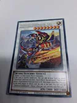 Swordsoul Grandmaster - Chixiao MZTM-EN088 Rare 1st Edition YuGiOh Card - Image 1