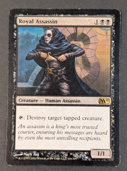 MTG Card - 1x Royal Assassin - Core Set 2011 M11, LP - Black Magic The Gathering - Image 1