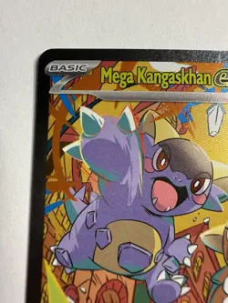 NM Mega Kangaskhan EX 182/132 Full Art ME01 Mega Evolution Pokemon card English - Image 2