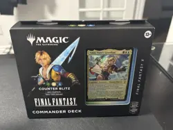Magic the Gathering Final Fantasy X Commander Deck Counter Blitz Tidus Sealed - Image 1