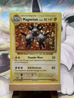Magneton 38/108 Holo Rare Card -2016 Pokemon X&Y Evolutions - LP - Image 1