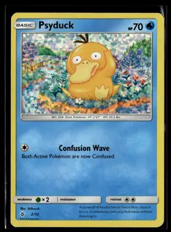 Pokemon TCG McDonald's Promos 2018 #002/012 Psyduck Confetti Holo - Image 1