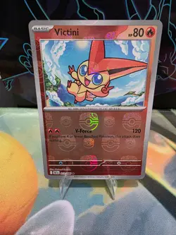 Victini (Master Ball Pattern) - 012/086 - Rare - Black Bolt - NM/M - BLK - Image 1