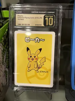 2019 Pokemon JPN Old Maid CGC Pristine 10 - Pikachu Starter Set (4) Full Art - Image 2