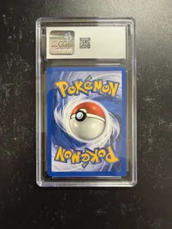 CGC 9 Mewtwo 10/102 Holo Rare Base Set Pokemon Card 1999-2000 SWIRL - Image 5
