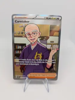 Caretaker - 203/167 - Full Art Secret Rare Twilight Masquerade Pokemon NM Card - Image 1