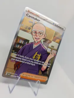 Caretaker - 203/167 - Full Art Secret Rare Twilight Masquerade Pokemon NM Card - Image 2