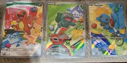 Pokemon TCG First Partner Illustration Collection Series 1 Kanto GEN 1 Set - Image 1