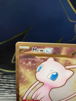 Pokemon TCG Mew EX Metal Gold NM 205/165 Scarlet & Violet 151 Promo Card NM - Image 2
