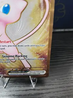 Pokemon TCG Mew EX Metal Gold NM 205/165 Scarlet & Violet 151 Promo Card NM - Image 5