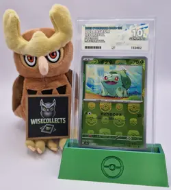 Bulbasaur 001/165 (Masterball) Sv2a: Japanese 151 Holo Graded (ACE 10) Pokemon - Image 1