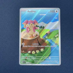 Pokemon TCG Audino 151/086 - Illustration Rare - Black Bolt - Near Mint - Image 1