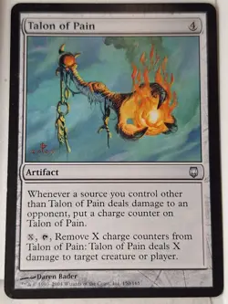 Talon of Pain - Darksteel - Magic the Gathering MTG Nice! - Image 1