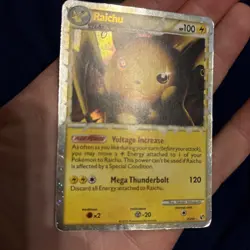 Pokemon Raichu Prime Undaunted 83/90 Holo Rare HP - Image 3