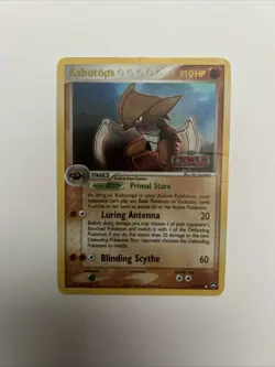 Pokemon TCG Kabutops EX Power Keepers 10/108 Reverse Holo Rare Stamped - Image 1