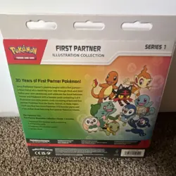Pokemon First Partner Illustration Collection Series 1 Box Charmander Bulbasaur - Image 2