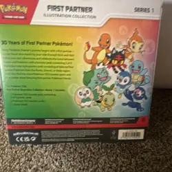 Pokemon First Partner Illustration Collection Series 1 Box Charmander Bulbasaur - Image 3