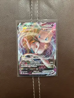 Pokemon Sword & Shield Fusion Strike - Mew VMAX 114/264 HOLO Ultra Rare - Image 1