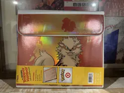 Mead Pokemon Arcanine Trapper Keeper 3-Ring Binder 30th Anniversary - Image 1