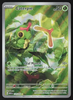 Caterpie 172/165 Illustration Rare 151 Pokemon Near Mint - Image 1