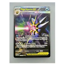 Pokemon TCG Mega Starmie EX Secret Rare Holo Perfect Order 118/088 Stage 1 EN - Image 1