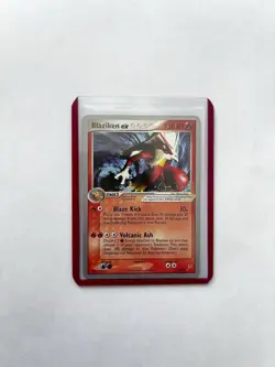 2004 Pokemon Team Magma vs Team Aqua (MA) Blaziken EX #89/95 Pokemon TCG Worlds - Image 1