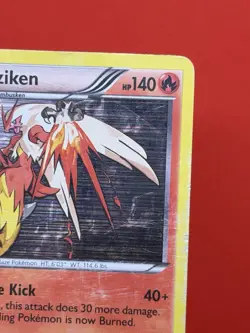 2012 Pokemon Blaziken 17/108 Black & White Dark Explorers Holo Rare - HP - Image 3