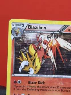 2012 Pokemon Blaziken 17/108 Black & White Dark Explorers Holo Rare - HP - Image 4