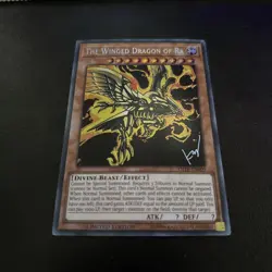 The Winged Dragon of Ra TN19-EN009 Secret Rare Yugioh Card Mint NM - Image 1