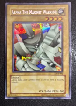 Alpha The Magnet Warrior DOR-001 Promo Prismatic Secret Rare LP - Image 1