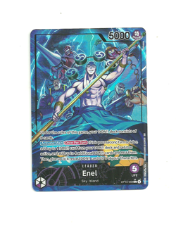 ONE PIECE Enel (Alternate Art) OP15-058 Adventure on Kami's Island Foil ENGLISH - Image 1