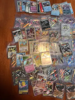Lot Of 163 Pokemon Cards Holo, Reverse Holo, Bulk W/ Free Card Savers Read Below - Image 2