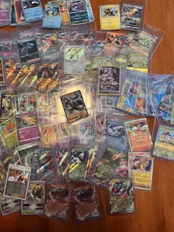 Lot Of 163 Pokemon Cards Holo, Reverse Holo, Bulk W/ Free Card Savers Read Below - Image 3