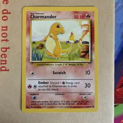 Pokemon Card WOTC 4th Print - 1999-2000: Charmander 46/102 - Base Set - NM/LP - Image 2